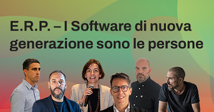 I SOFTWARE DI NUOVA GENERAZIONE SONO LE PERSONE I SOFTWARE DI NUOVA GENERAZIONE SONO LE PERSONE